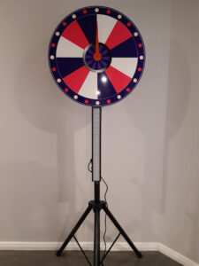 spinning prize wheel hire